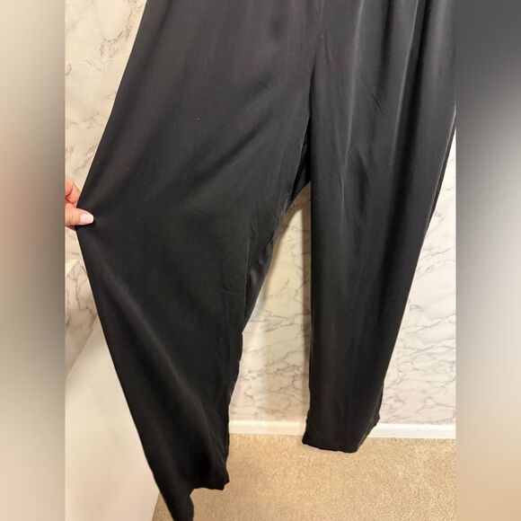 NEW Diarrablu Umy Wrap Jumpsuit Convertible Black Size L - Picture 4 of 11